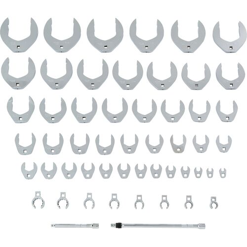 Proto 3/8″ Drive 53 Piece Crowfoot Wrench Set