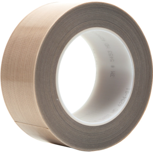 3M PTFE Glass Cloth Tape 5453 Brown 4″ × 36 yd 8.2 mil